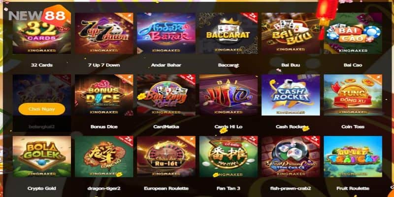 Những thể loại game bài hay tại nhà cái New88 7 Thể loại game bài trực tuyến hay nhất