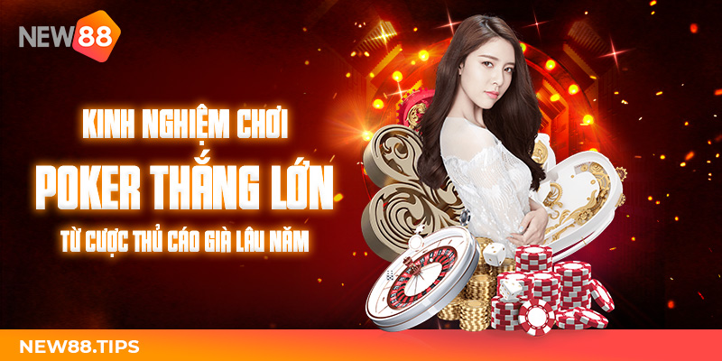 Kinh nghiệm chơi Poker thắng tại New88 từ cược thủ cáo già 4 Kinh nghiệm chơi Poker thắng lớn từ cược thủ cáo già lâu năm